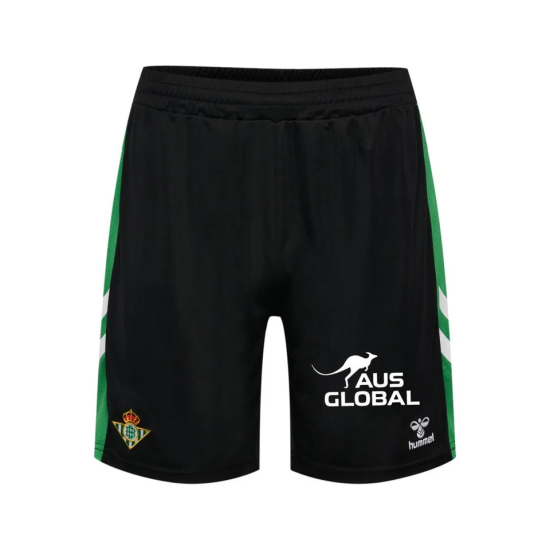 Men's Real Betis 2025/26 Home Shorts - Black