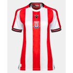 Women's Stoke City 2024/25 Home Unsponsored Shirt Women's Stoke City 2024/25 Home Unsponsored Shirt