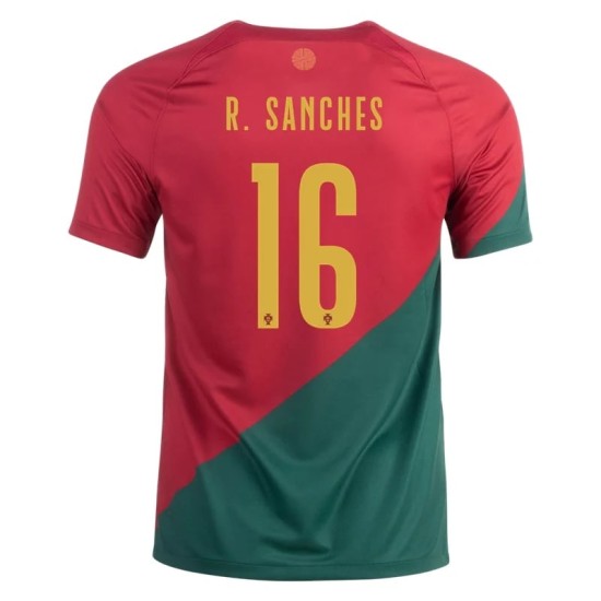 Renato Sanches #16 Portugal Home Jersey World Cup 2022 Renato Sanches #16 Portugal Home Jersey World Cup 2022