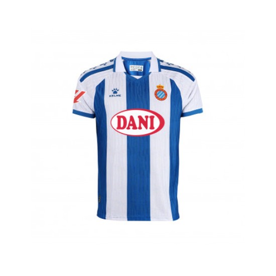 Kid's RCD Espanyol 2025/26 Home Shirt Kid's RCD Espanyol 2025/26 Home Shirt