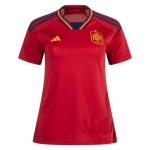 Women's Spain Home Jersey World Cup 2022 Women's Spain Home Jersey World Cup 2022