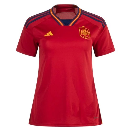 Women's Spain Home Jersey World Cup 2022 Women's Spain Home Jersey World Cup 2022