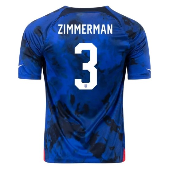 Walker Zimmerman #3 USMNT Away Jersey World Cup 2022 Walker Zimmerman #3 USMNT Away Jersey World Cup 2022