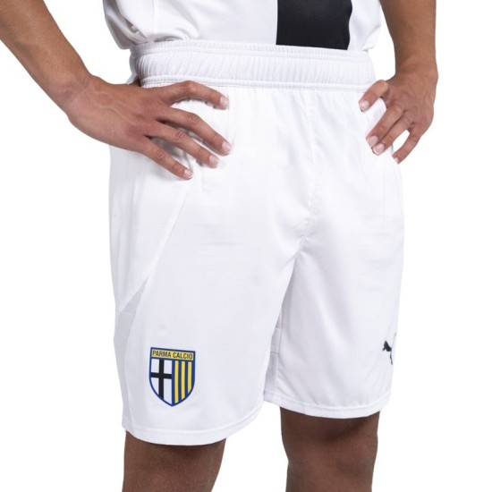 Women's Parma 2024/25 Home Shorts - White Women's Parma 2024/25 Home Shorts - White