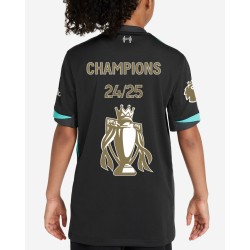 Kid's Liverpool 2024/25 Away LFC Champions Shirt & Gold Trophy