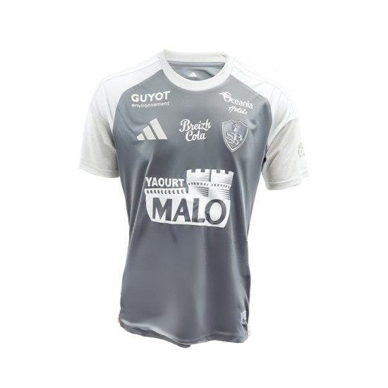 Men's Brest 2025/26 Away Shirt - Grey Men's Brest 2025/26 Away Shirt - Grey