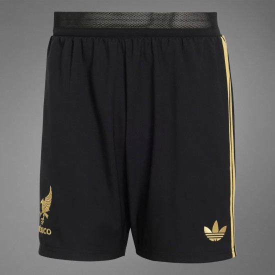 Men's Mexico 2025 Gold Shorts