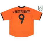 Men's Netherlands 2000/02 Home Retro Shirt V.Nistelrooy #9