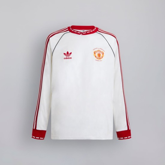 Women's Manchester United 1991 Away Bring Back Long Sleeve Shirt