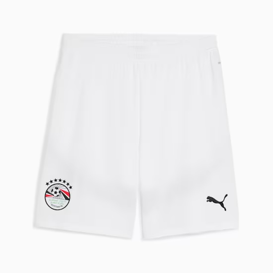 Women's Egypt 2025 Away Shorts - White Women's Egypt 2025 Away Shorts - White