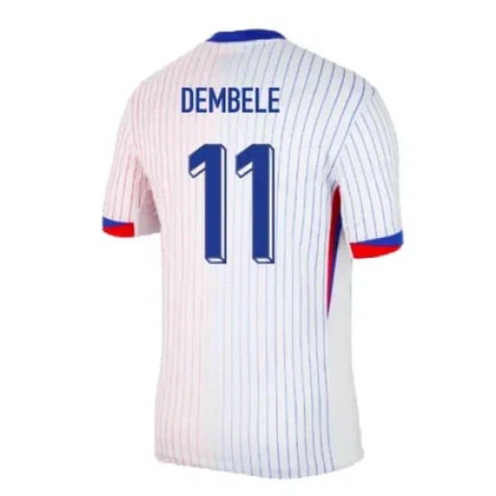Kid's O.DEMBELE France 2024/25 Away Shirt