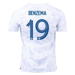 Karim Benzema #19 France Away Jersey World Cup 2022 Karim Benzema #19 France Away Jersey World Cup 2022