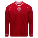 Men's Denmark 2026 Home World Cup Long Sleeve Shirt