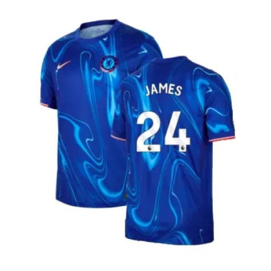 Kid's JAMES Chelsea 2024/25 Home Shirt Kid's JAMES Chelsea 2024/25 Home Shirt