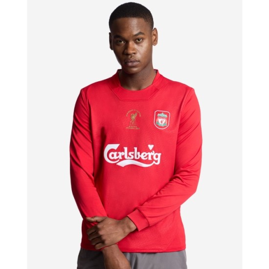 Men's Liverpool 2005 Istanbul Long Sleeve Shirt Men's Liverpool 2005 Istanbul Long Sleeve Shirt