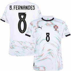 Kid's B.FERNANDES Portugal 2025/26 Away Shirt Kid's B.FERNANDES Portugal 2025/26 Away Shirt