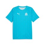 Men's OM 2025/26 Third Prematch Shirt - Azure Blue Men's OM 2025/26 Third Prematch Shirt - Azure Blue
