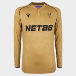 Men's Crystal Palace 2025/26 Third Long Sleeve Eagle Gold Shirt