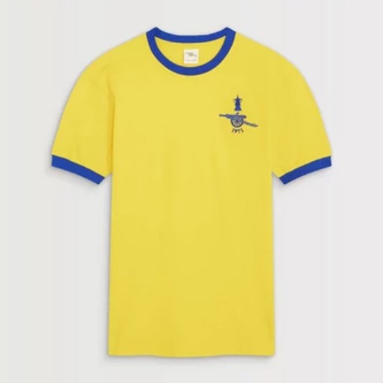 Men's Arsenal 1971 Away Retro FA Cup Shirt