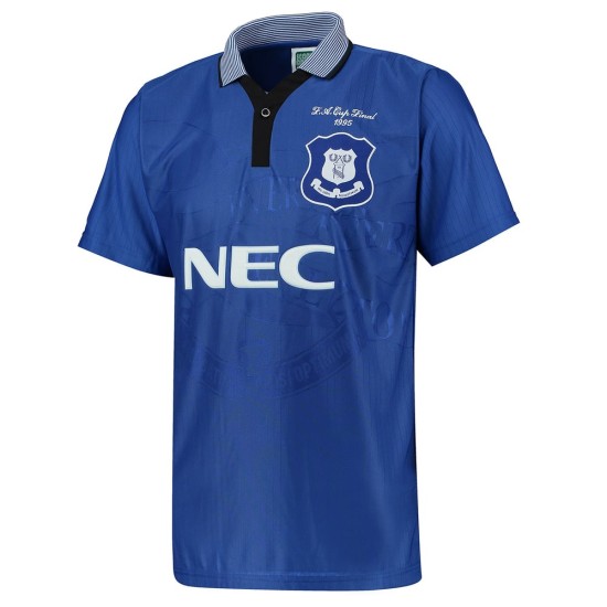 Women's Everton 1995 Retro FA Cup Winners Shirt
