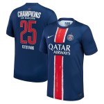 Women's PSG 2024/25 Home Collector Shirt - Champions of Europe 2025