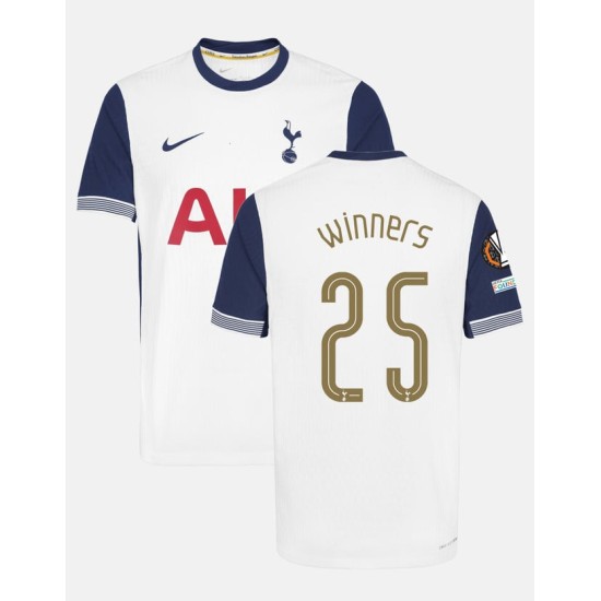 Women's Tottenham Hotspur 2024/25 Home Europa League Winners Shirt Women's Tottenham Hotspur 2024/25 Home Europa League Winners Shirt