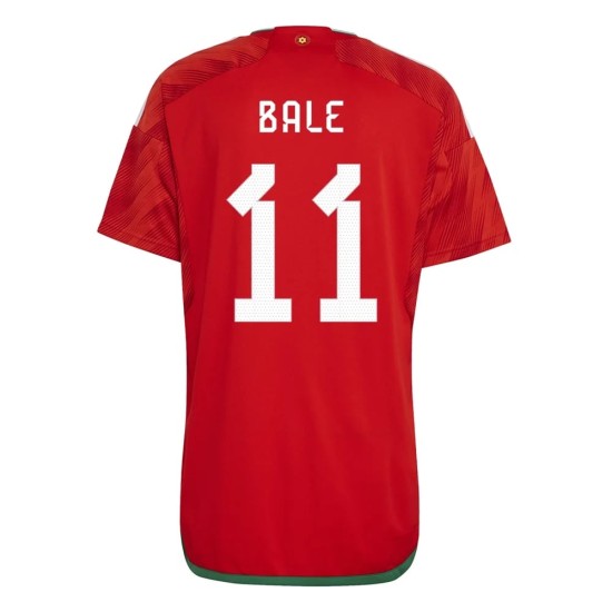 Gareth Bale #11 Wales Home Jersey World Cup 2022 Gareth Bale #11 Wales Home Jersey World Cup 2022