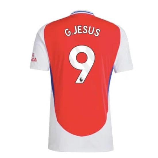 Men's G.JESUS Arsenal 2024/25 Home Shirt Men's G.JESUS Arsenal 2024/25 Home Shirt