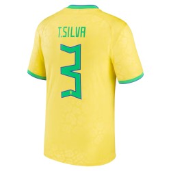 Women's T.SILVA Brazil 2022/23 Home Shirt