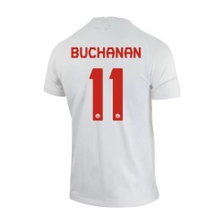 Tajon Buchanan #11 Canada Away Jersey World Cup 2022