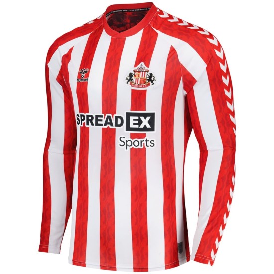 Men's Sunderland 2024/25 Home Long Sleeve Shirt