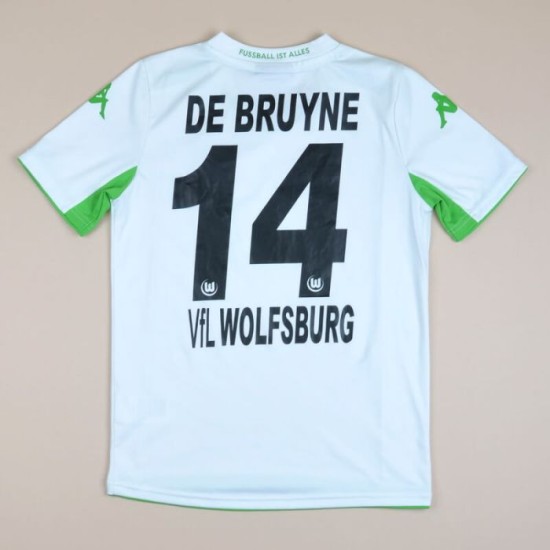Men's DE BRUYNE VfL Wolfsburg 2014/15 Away Shirt Men's DE BRUYNE VfL Wolfsburg 2014/15 Away Shirt