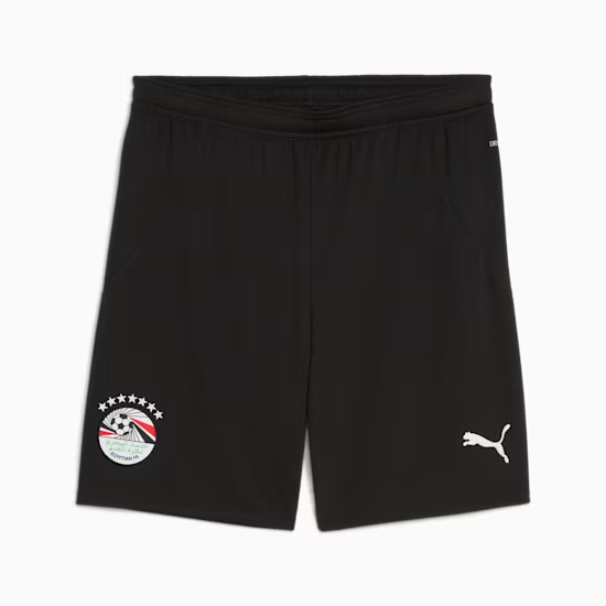 Kid's Egypt 2025 Away Shorts - Black