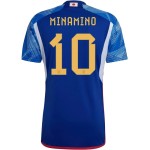 Takumi Minamino #10 Japan Home Jersey World Cup 2022