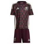 Kid's Mexico Home Jersey+Shorts Copa America 2024 Kid's Mexico Home Jersey+Shorts Copa America 2024
