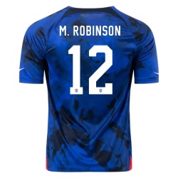 Miles Robinson #12 USMNT Away Jersey World Cup 2022