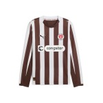 Kid's FC St. Pauli 2025/26 Home Long Sleeve Shirt