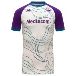 Men's Fiorentina 2025/26 Third Prematch Shirt - White Men's Fiorentina 2025/26 Third Prematch Shirt - White