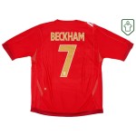 Men's England 2006/08 Away Retro Shirt Beckham #7