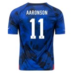 Brenden Aaronson #11 USMNT Away Jersey World Cup 2022
