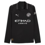 Kid's Manchester City 2025/26 Away Long Sleeve Shirt