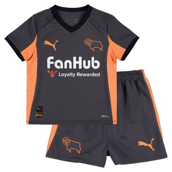 Kid's Derby County 2025/26 Away Kit Kid's Derby County 2025/26 Away Kit