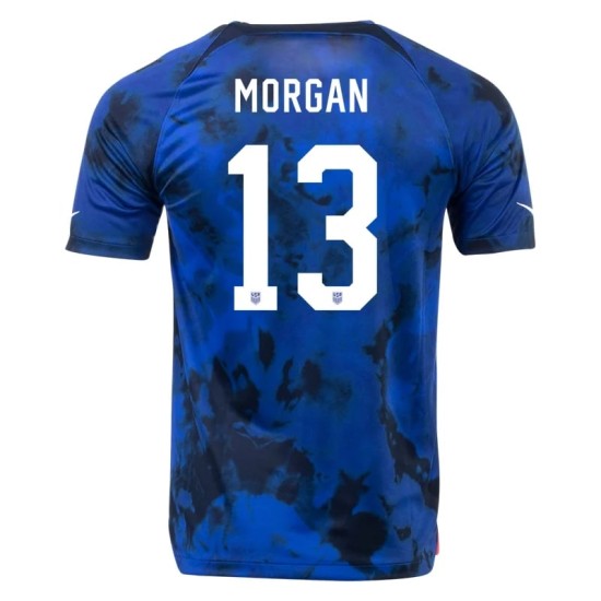 Alex Morgan #13 USMNT Away Jersey World Cup 2022 Alex Morgan #13 USMNT Away Jersey World Cup 2022