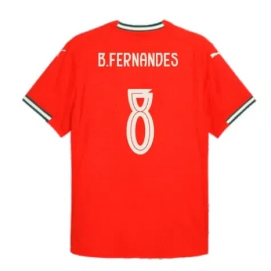 Women's B.FERNANDES Portugal 2025/26 Home Shirt Women's B.FERNANDES Portugal 2025/26 Home Shirt