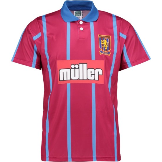 Women's Aston Villa 1994 Retro Shirt Women's Aston Villa 1994 Retro Shirt