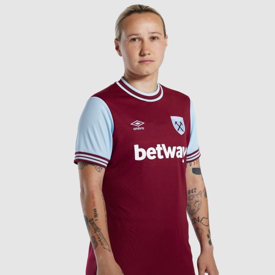 Women's West Ham United 2024/25 Home Shirt Women's West Ham United 2024/25 Home Shirt