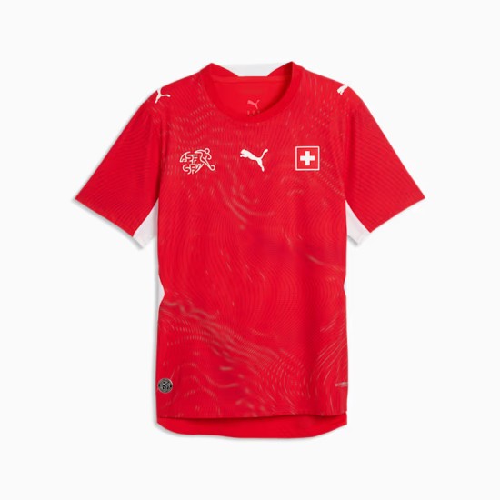 Kid's Switzerland 2026 Home Authentic World Cup Shirt