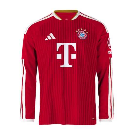 Men's Bayern Munich 2026/27 Home Long Sleeve Shirt Men's Bayern Munich 2026/27 Home Long Sleeve Shirt