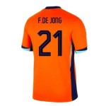 Kid's F.DE JONG Netherlands 2024/25 Home Shirt Kid's F.DE JONG Netherlands 2024/25 Home Shirt