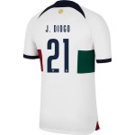 Diogo Jota #21 Portugal Away Jersey World Cup 2022 Diogo Jota #21 Portugal Away Jersey World Cup 2022